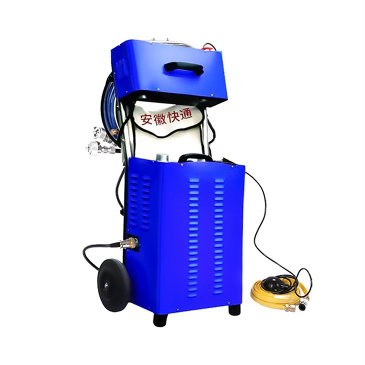 Tube Cleaner Machine With Double-shaft